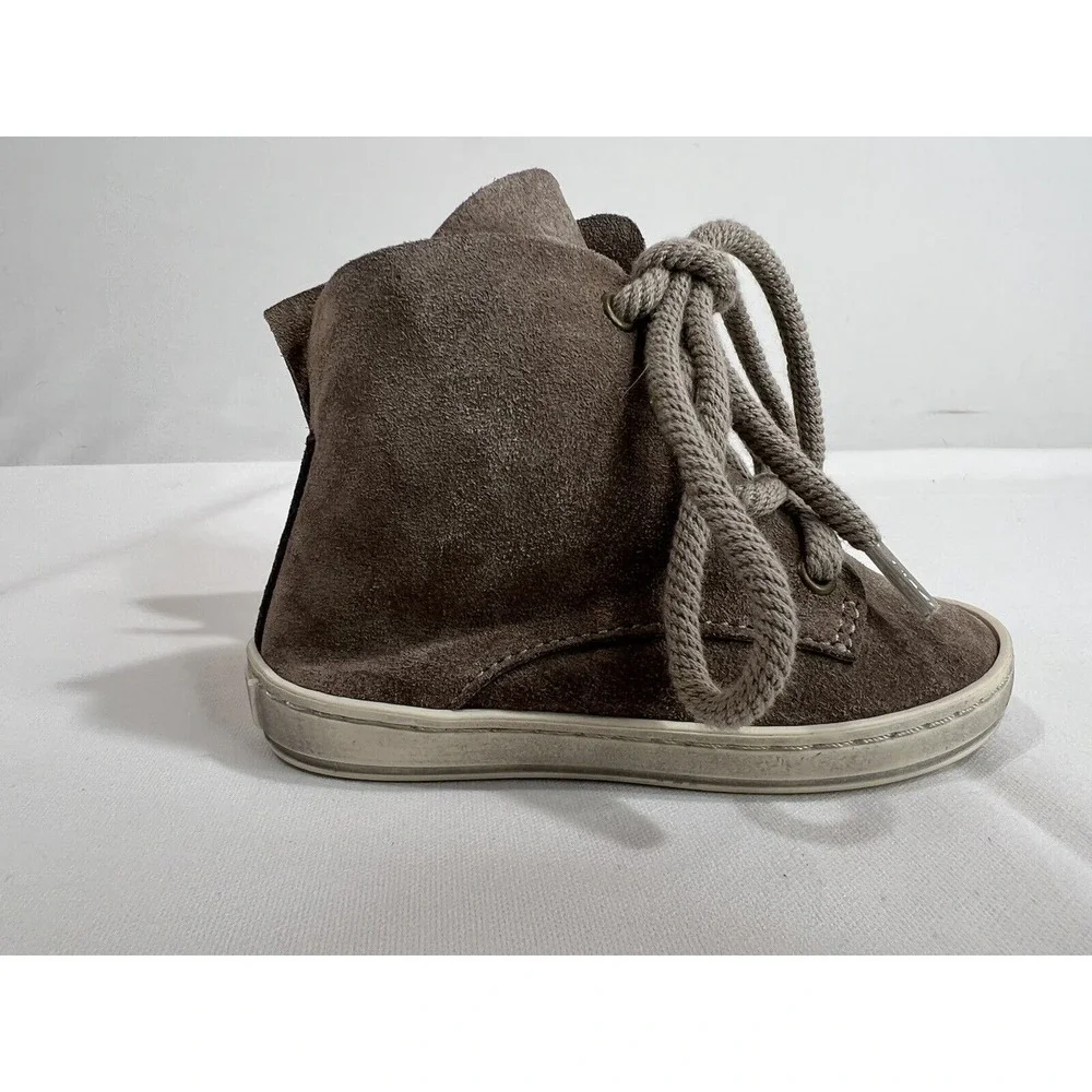 Zuzii‎ Boys Lace Up Booties EU 21 in Brown Suede Comfortable Footwear